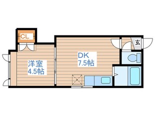 ア－バンコ－ト平岸Ⅴの物件間取画像